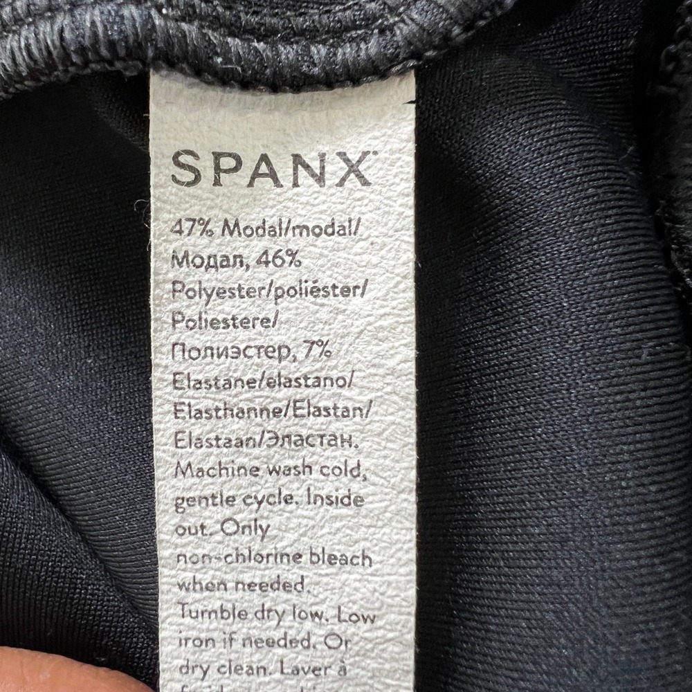 Spanx Airessentials Half Zip Pullover 3x Black Mo… - image 6